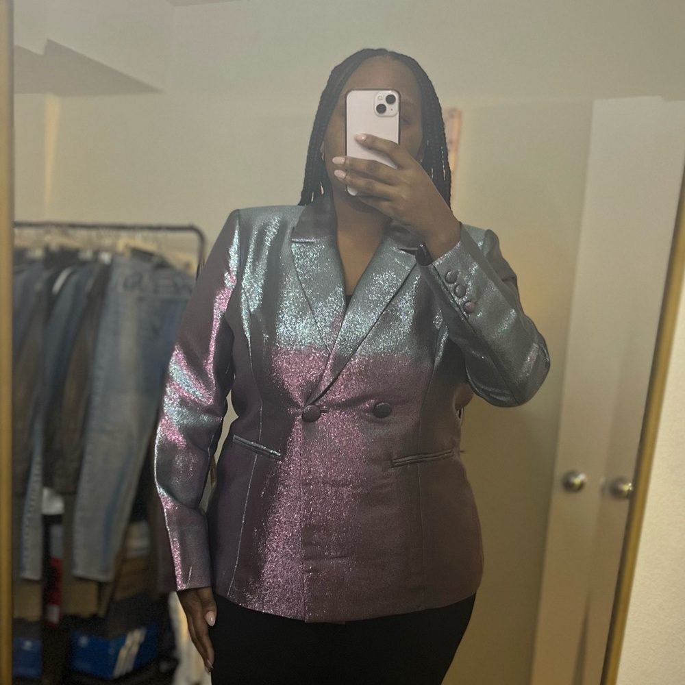 Metallic Blazer